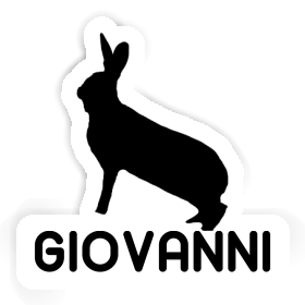 Sticker Rabbit Giovanni Image