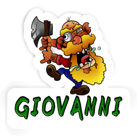 Sticker Lumberjack Giovanni Image