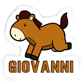 Sticker Giovanni Horse Image