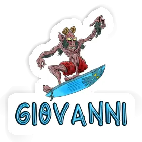 Surfer Sticker Giovanni Image