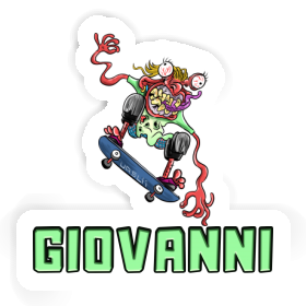 Sticker Skateboarder Giovanni Image