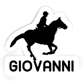 Sticker Giovanni Horse Rider Image