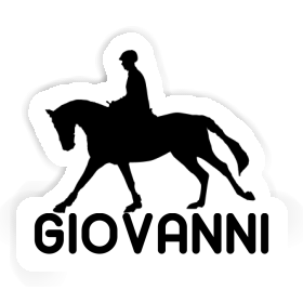 Sticker Horse Rider Giovanni Image