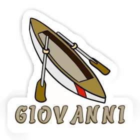 Sticker Giovanni Rowboat Image
