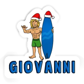 Surfer Sticker Giovanni Image