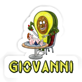 Avocado Aufkleber Giovanni Image
