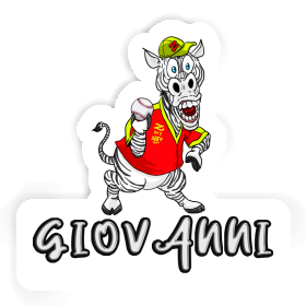 Sticker Baseball Player Giovanni Image