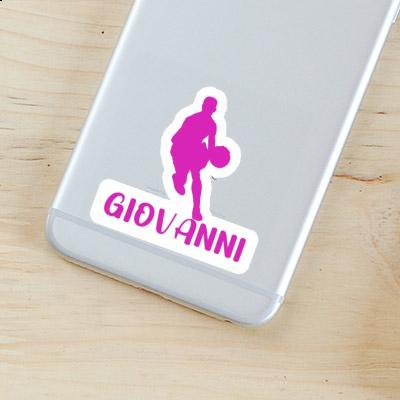 Autocollant Giovanni Joueur de basket-ball Notebook Autocollant Giovanni Joueur de basket-ball Gift package Image