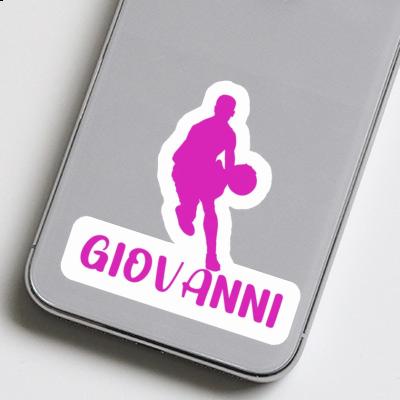 Aufkleber Giovanni Basketballspieler Notebook Aufkleber Giovanni Basketballspieler Gift package Image
