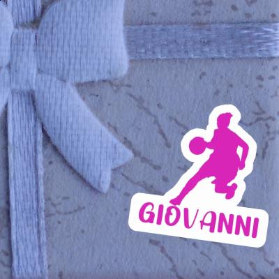 Autocollant Giovanni Joueuse de basket-ball Notebook Autocollant Giovanni Joueuse de basket-ball Gift package Image