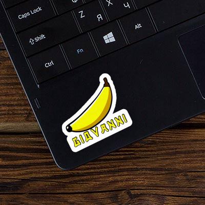 Giovanni Sticker Banana Giovanni Sticker Banana Image