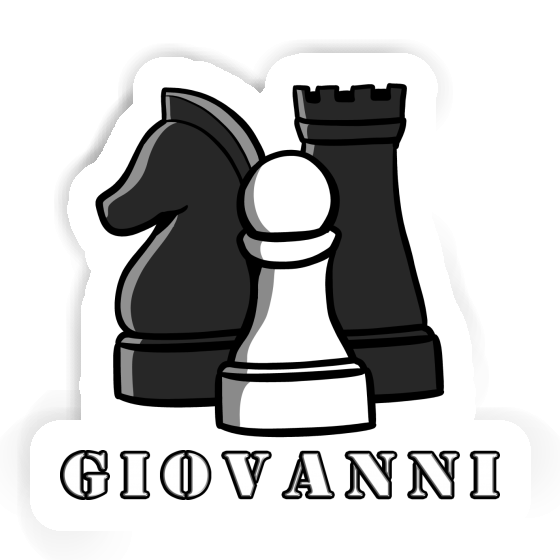 Giovanni Autocollant Pièce d'échec Laptop Giovanni Autocollant Pièce d'échec Laptop Image