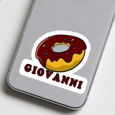Giovanni Aufkleber Donut Giovanni Aufkleber Donut Image