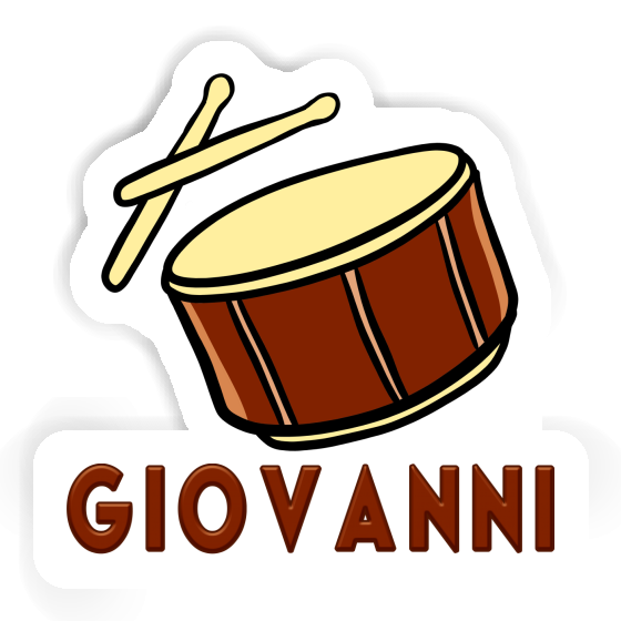 Autocollant Giovanni Tambour Laptop Image