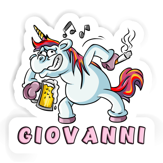Sticker Unicorn Giovanni Notebook Sticker Unicorn Giovanni Notebook Image
