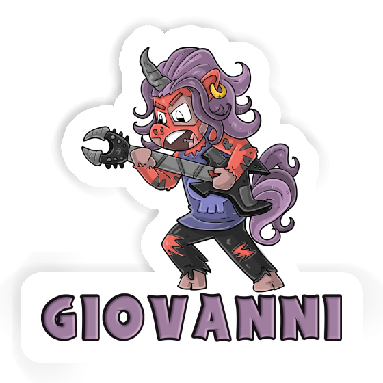 Giovanni Autocollant Rockeuse Giovanni Autocollant Rockeuse Image