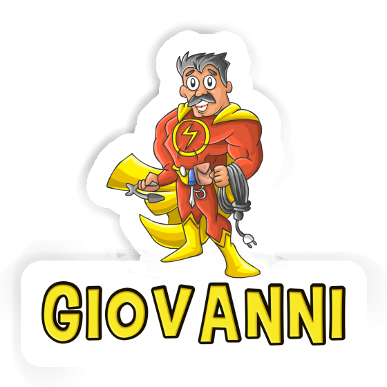 Sticker Giovanni Elektriker Gift package Image