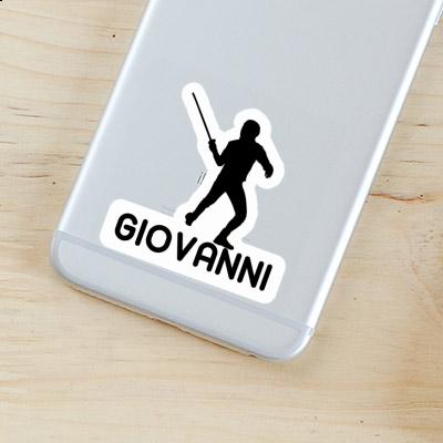 Giovanni Sticker Fencer Notebook Giovanni Sticker Fencer Gift package Image