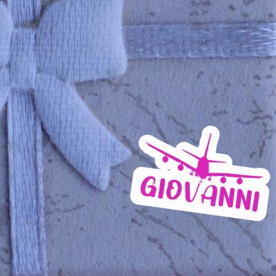 Sticker Airplane Giovanni Notebook Sticker Airplane Giovanni Notebook Image