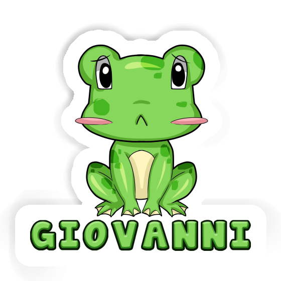 Giovanni Autocollant Grenouille Notebook Giovanni Autocollant Grenouille Gift package Image