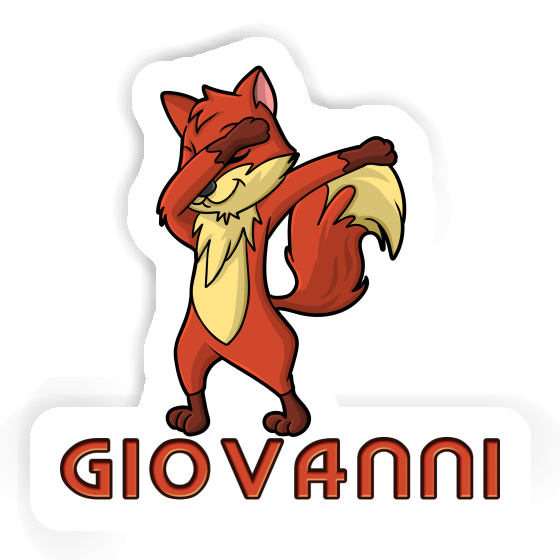 Giovanni Autocollant Renard Notebook Giovanni Autocollant Renard Notebook Image