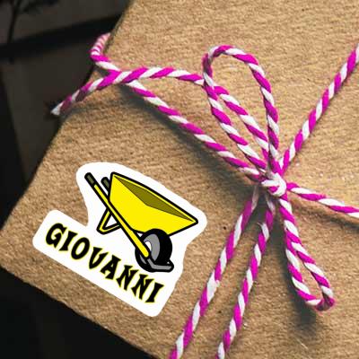 Giovanni Aufkleber Schubkarre Giovanni Aufkleber Schubkarre Image