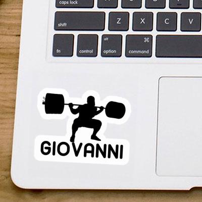 Giovanni Sticker Weightlifter Notebook Giovanni Sticker Weightlifter Gift package Image