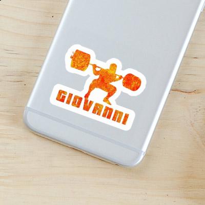 Sticker Giovanni Gewichtheber Notebook Sticker Giovanni Gewichtheber Gift package Image