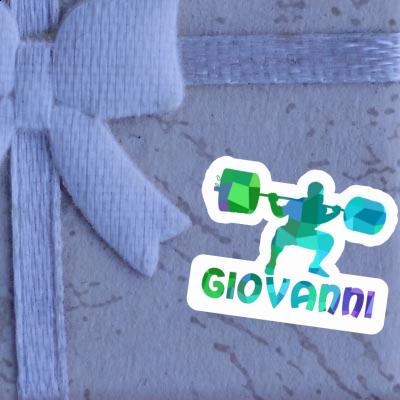Sticker Giovanni Gewichtheber Notebook Sticker Giovanni Gewichtheber Gift package Image
