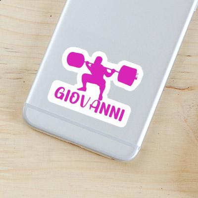 Sticker Weightlifter Giovanni Notebook Sticker Weightlifter Giovanni Gift package Image