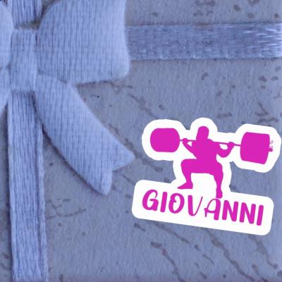 Sticker Weightlifter Giovanni Notebook Sticker Weightlifter Giovanni Notebook Image
