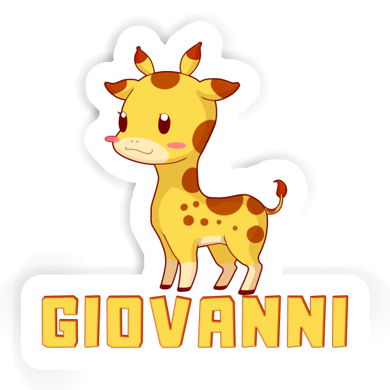 Giovanni Sticker Giraffe Notebook Giovanni Sticker Giraffe Gift package Image