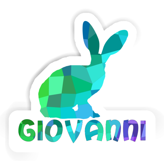 Sticker Giovanni Kaninchen Notebook Sticker Giovanni Kaninchen Gift package Image
