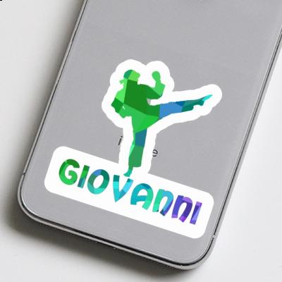 Giovanni Sticker Karateka Laptop Giovanni Sticker Karateka Laptop Image