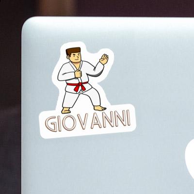 Giovanni Sticker Karateka Image