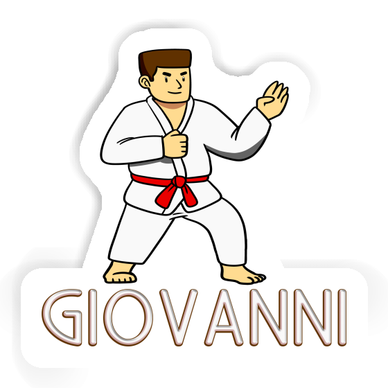 Giovanni Sticker Karateka Gift package Image