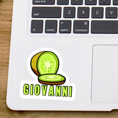 Giovanni Sticker Kiwi Laptop Image