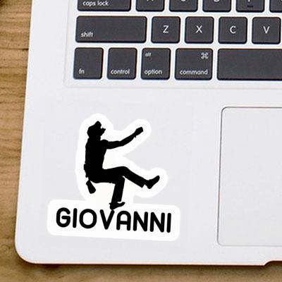 Autocollant Grimpeur Giovanni Notebook Image