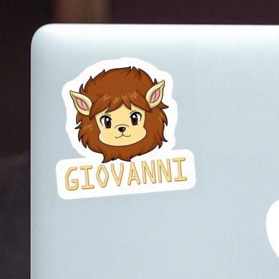 Giovanni Autocollant Tête de lion Image