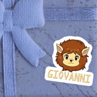 Giovanni Autocollant Tête de lion Notebook Giovanni Autocollant Tête de lion Gift package Image