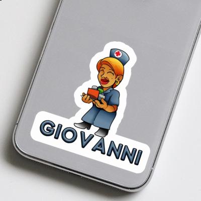 Autocollant Giovanni Infirmière Notebook Autocollant Giovanni Infirmière Gift package Image