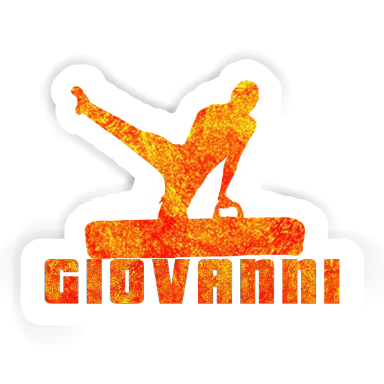 Autocollant Giovanni Gymnaste Notebook Image
