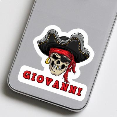 Autocollant Giovanni Crâne de pirate Laptop Autocollant Giovanni Crâne de pirate Laptop Image