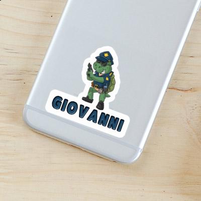 Giovanni Aufkleber Polizist Notebook Giovanni Aufkleber Polizist Gift package Image