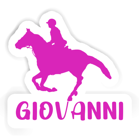 Horse Rider Sticker Giovanni Image