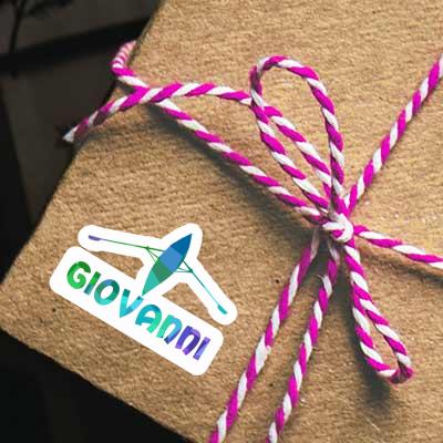 Giovanni Sticker Rowboat Notebook Giovanni Sticker Rowboat Gift package Image