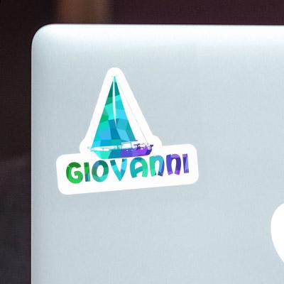 Sticker Giovanni Sailboat Sticker Giovanni Sailboat Image