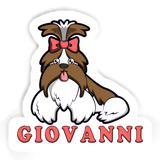 Sticker Giovanni Shih Tzu Notebook Sticker Giovanni Shih Tzu Notebook Image