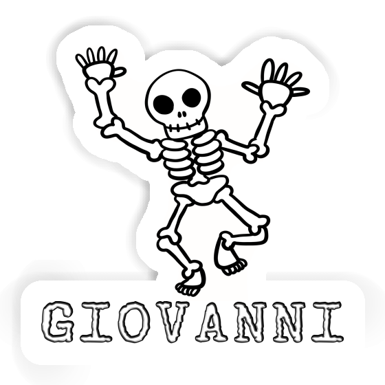 Autocollant Squelette Giovanni Laptop Autocollant Squelette Giovanni Laptop Image