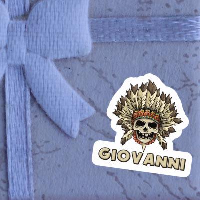Autocollant Enfants tête de mort Giovanni Notebook Autocollant Enfants tête de mort Giovanni Gift package Image